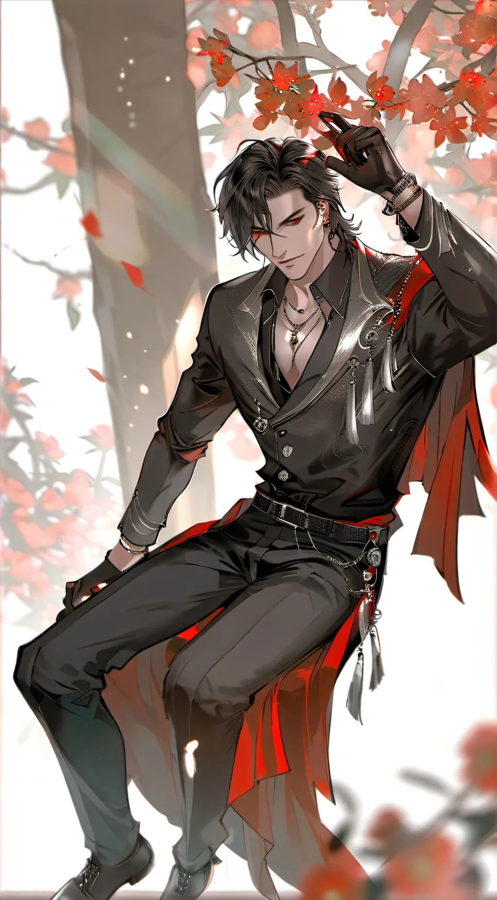 ai character: mark background