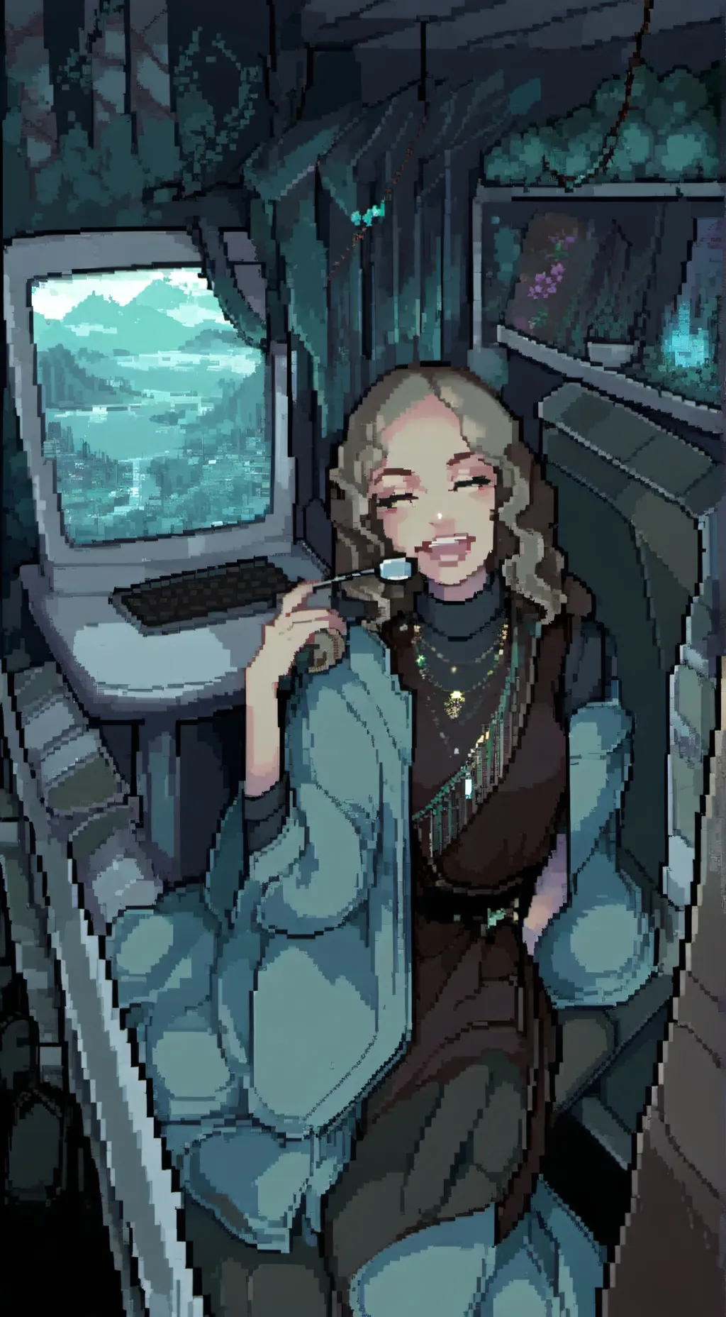 ai character: Zara  background