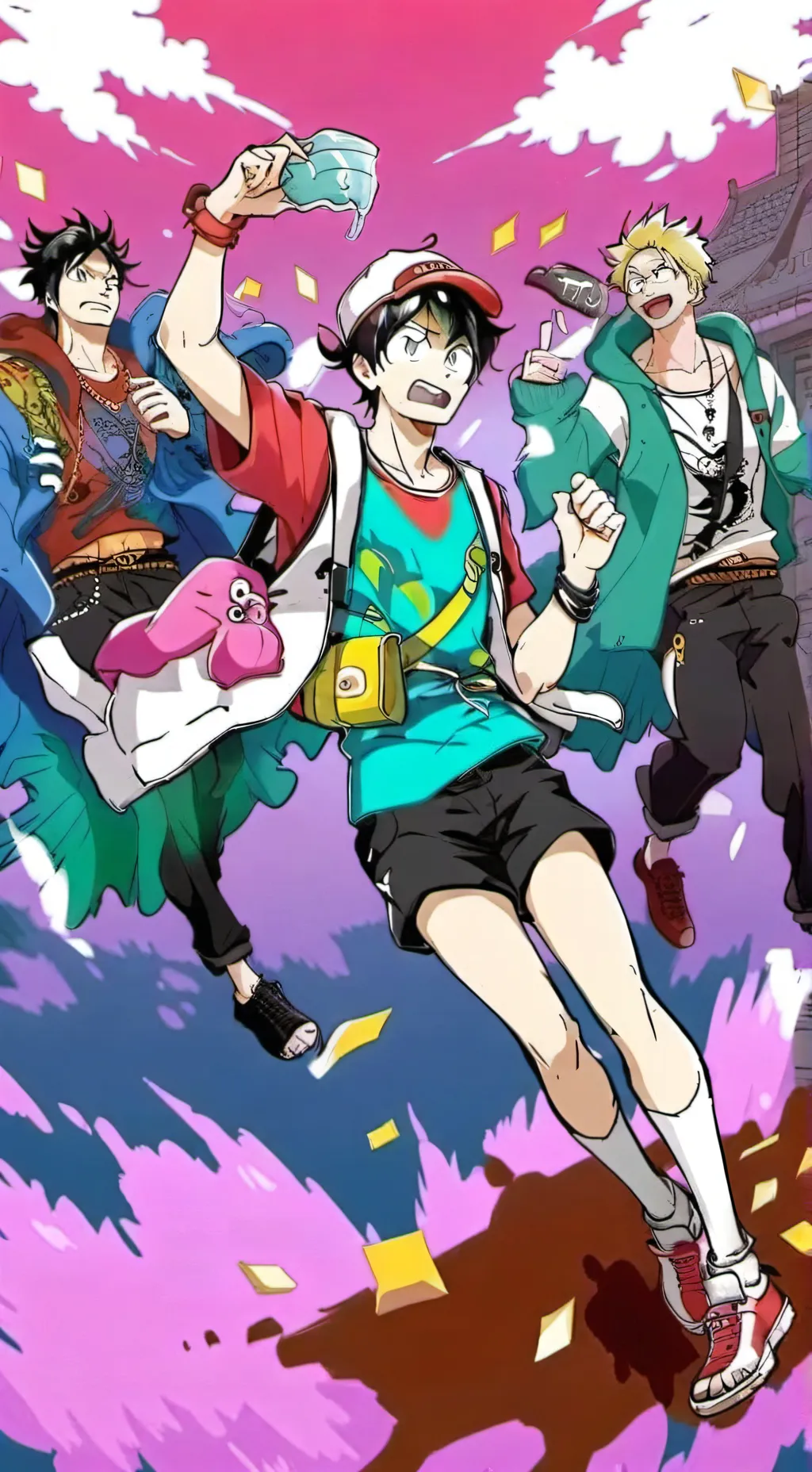ai character: MHA pick me background