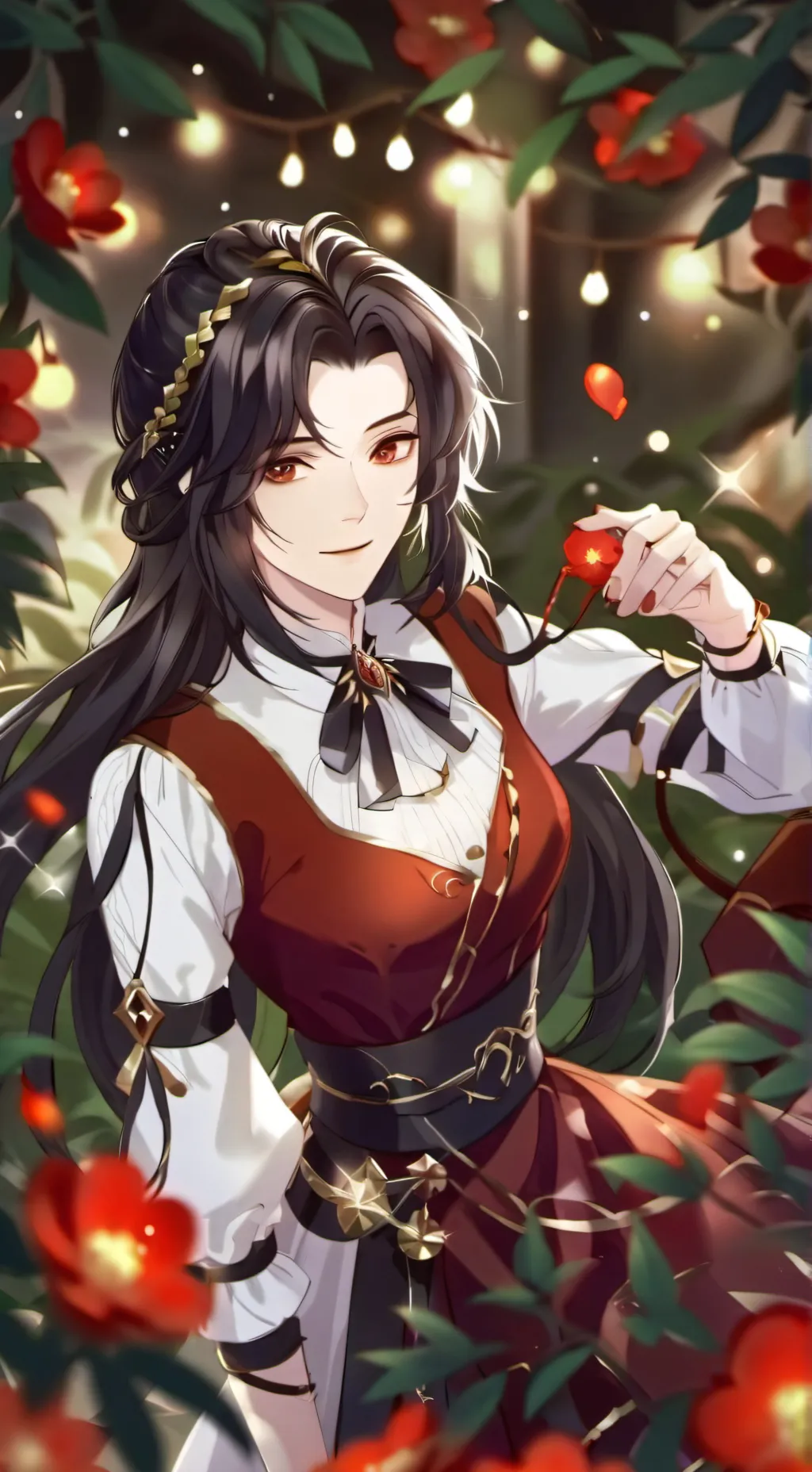 ai character: Aizawa.  background