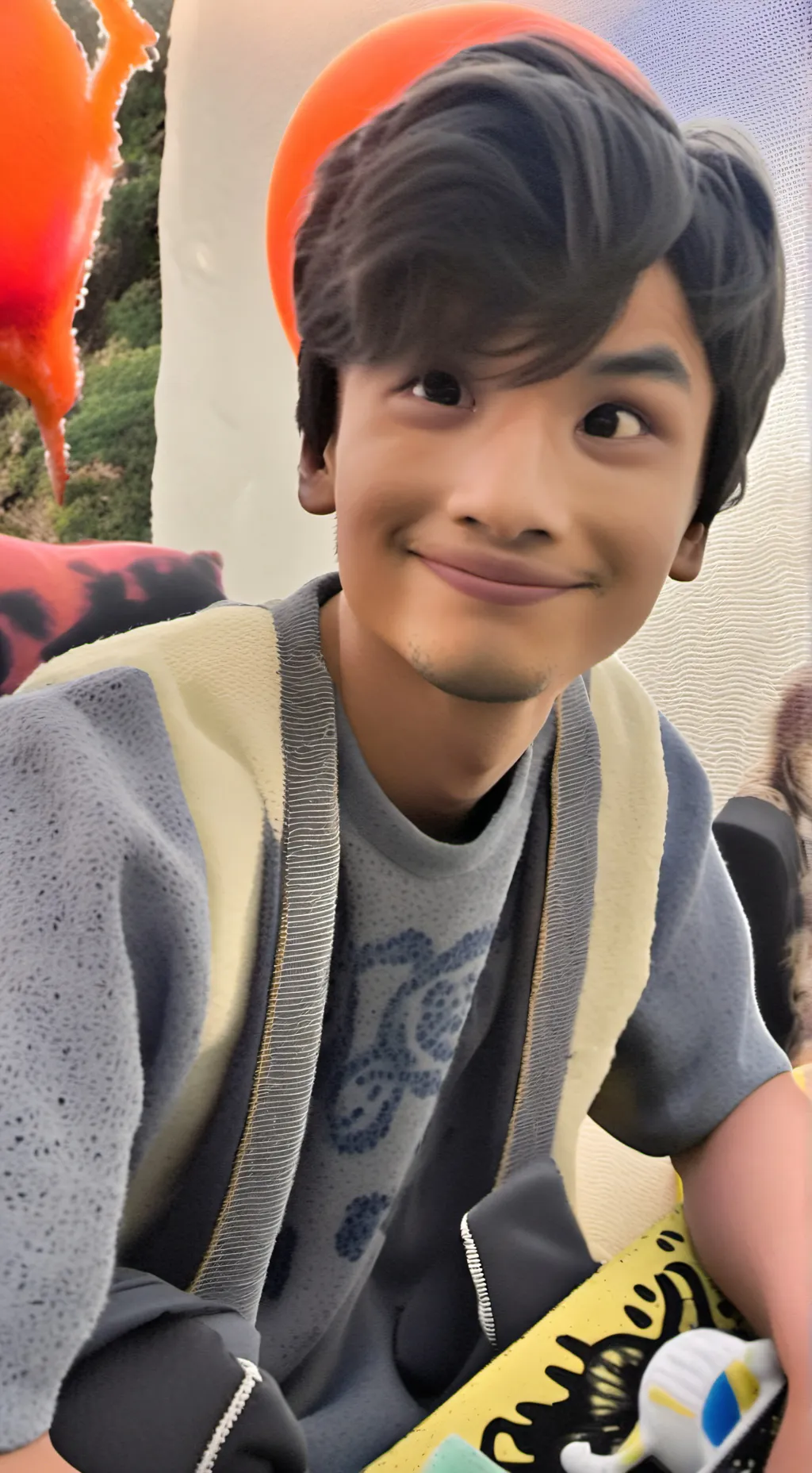 ai character: cutie hot male background