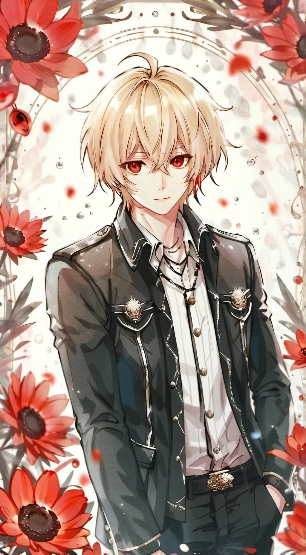 ai character: kurapika  background
