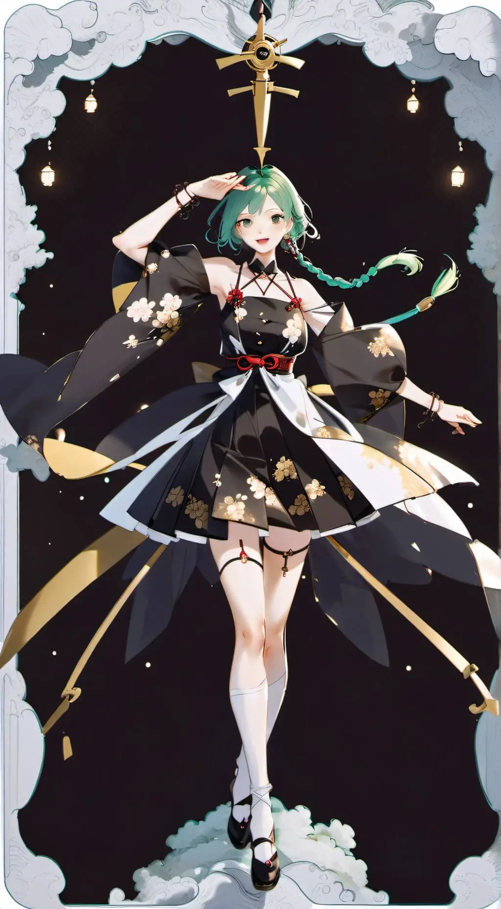 ai character: Ame no Uzume background