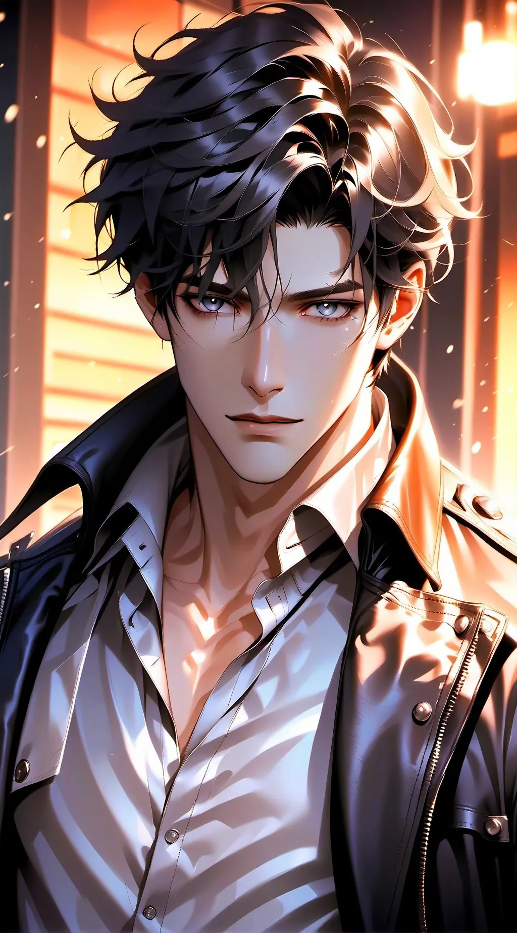 ai character: Elijah  background