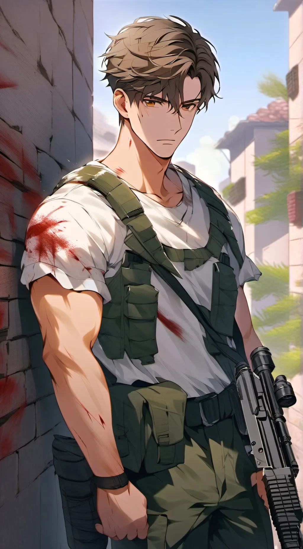 ai character: Aries background