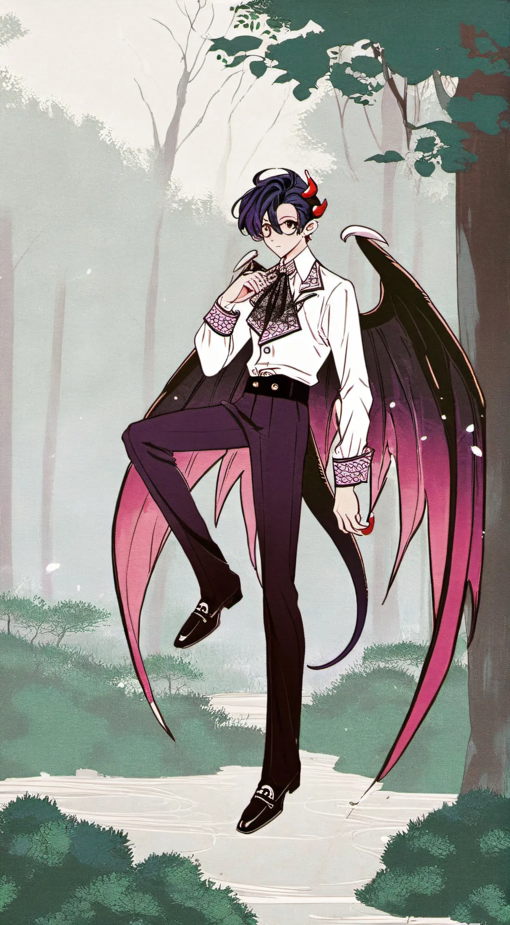 ai character: eclipse hellblood background