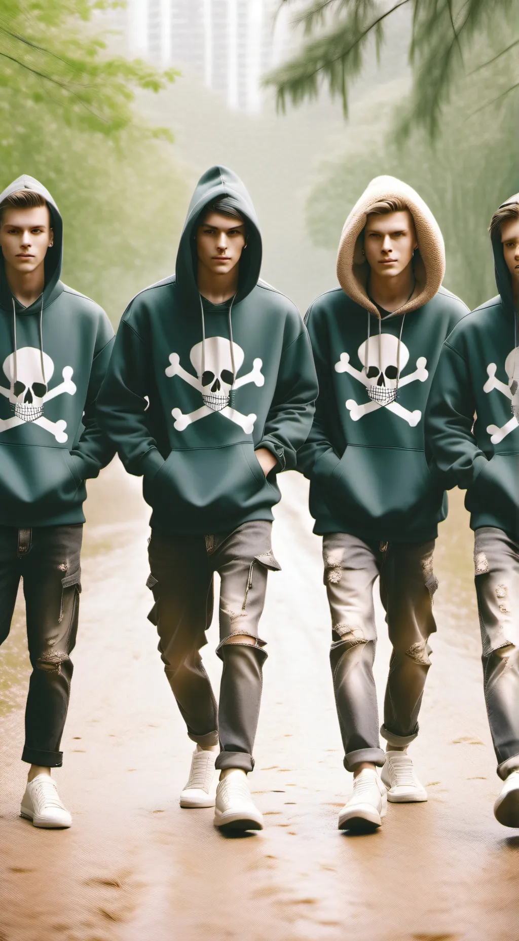 ai character: bone colectors background