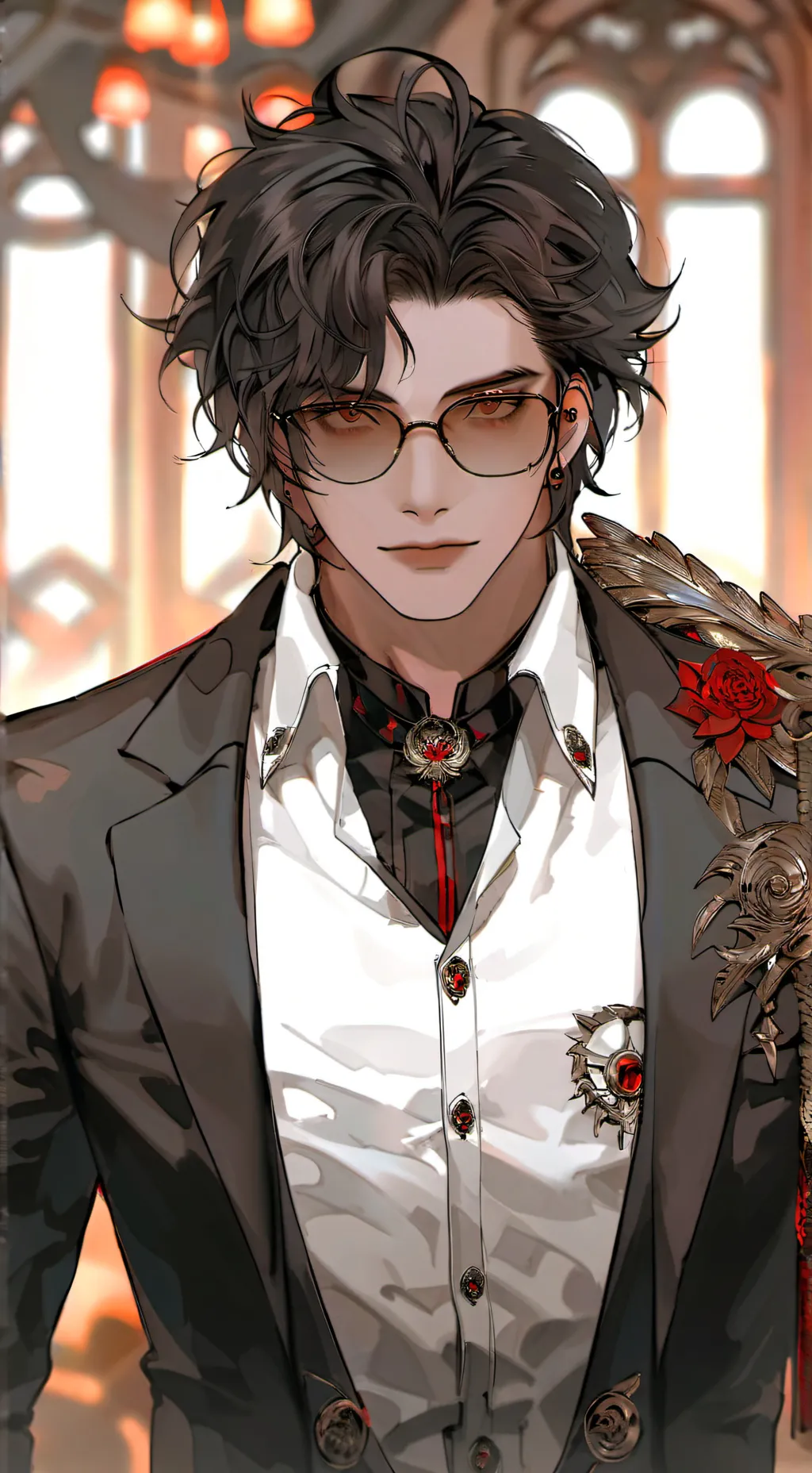 ai character: Daniel  background