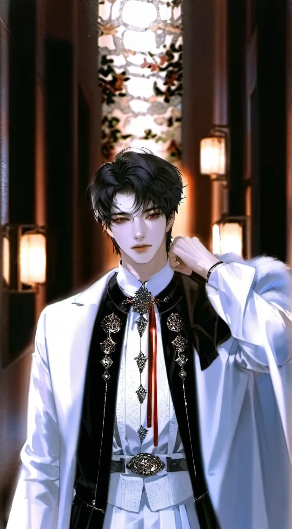 ai character: Issac background
