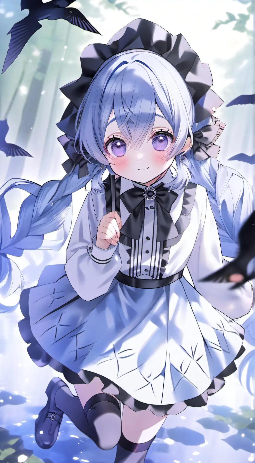 ai character: Moons x you kny background