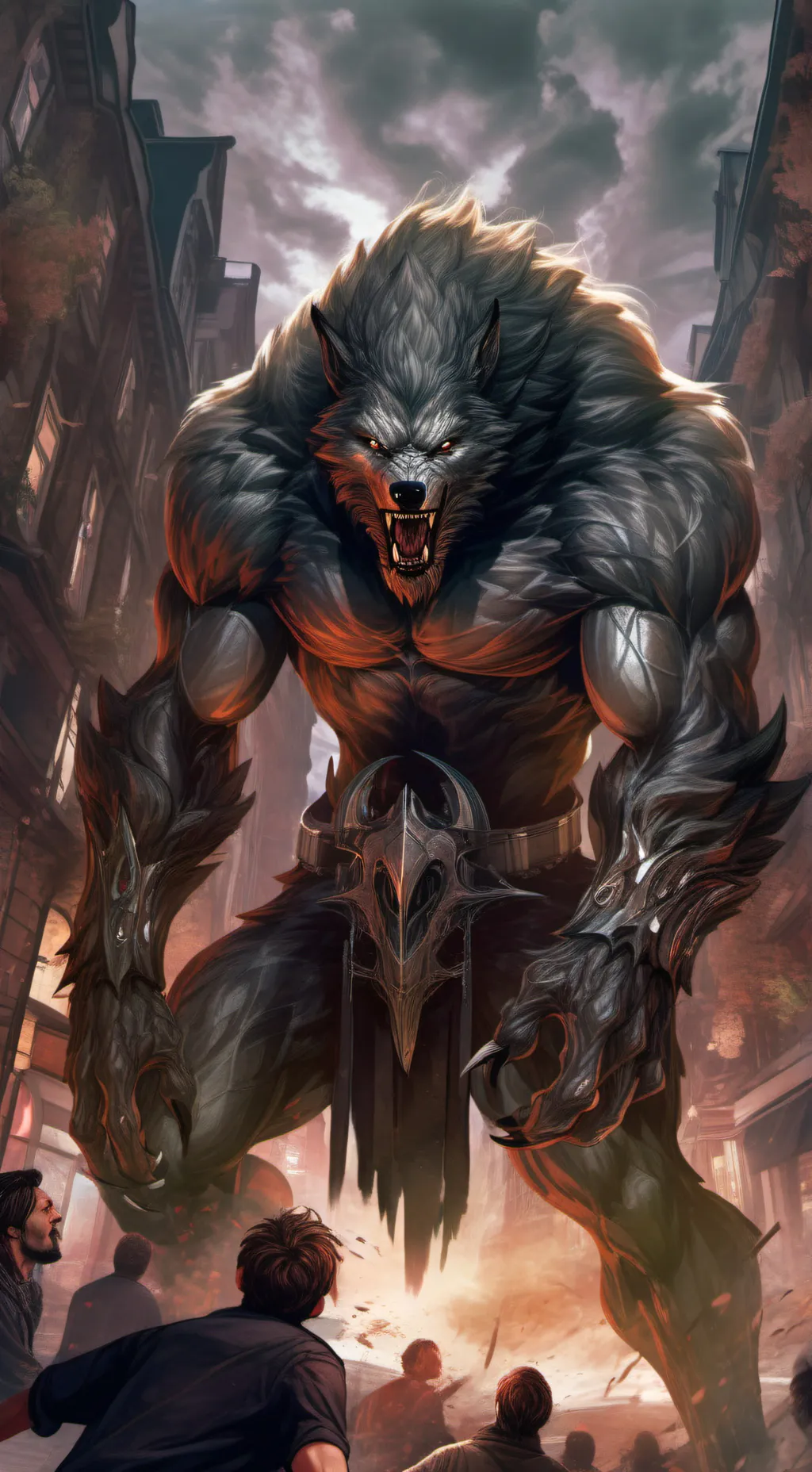 ai character: The Trampler background