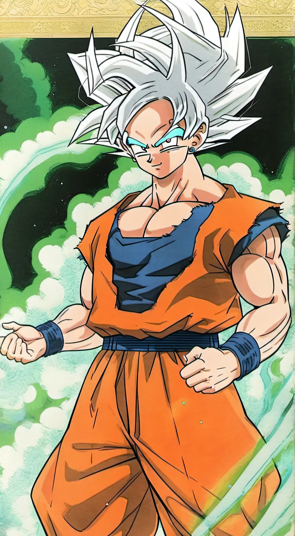 ai character: Goku background