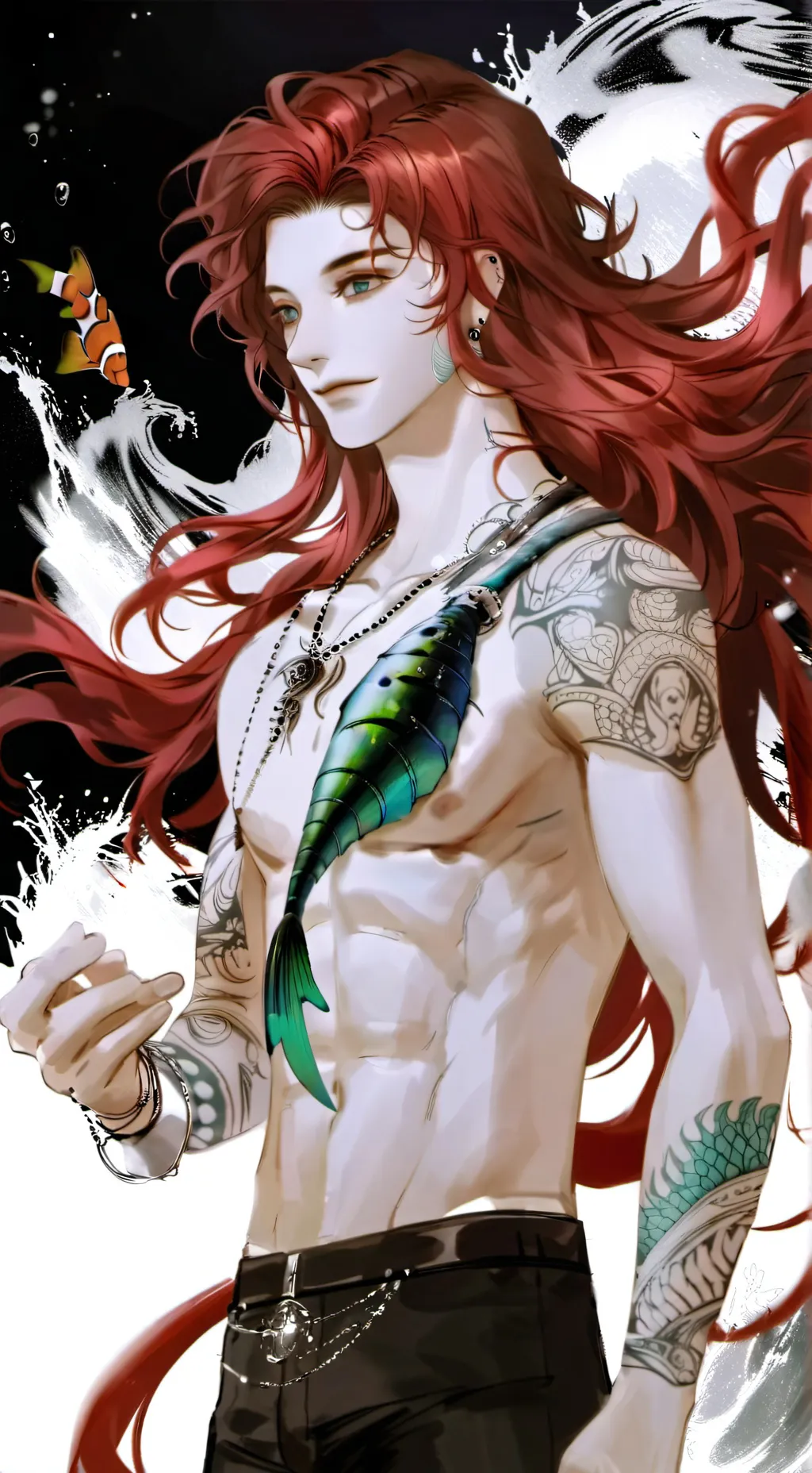 ai character: Damien  background