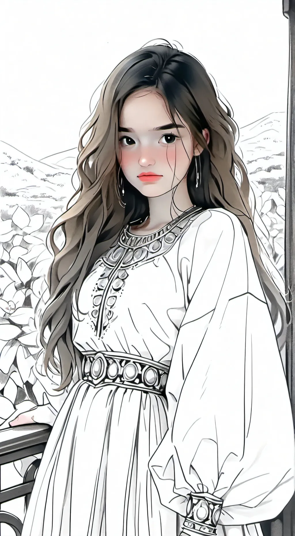 ai character: Alicia  background