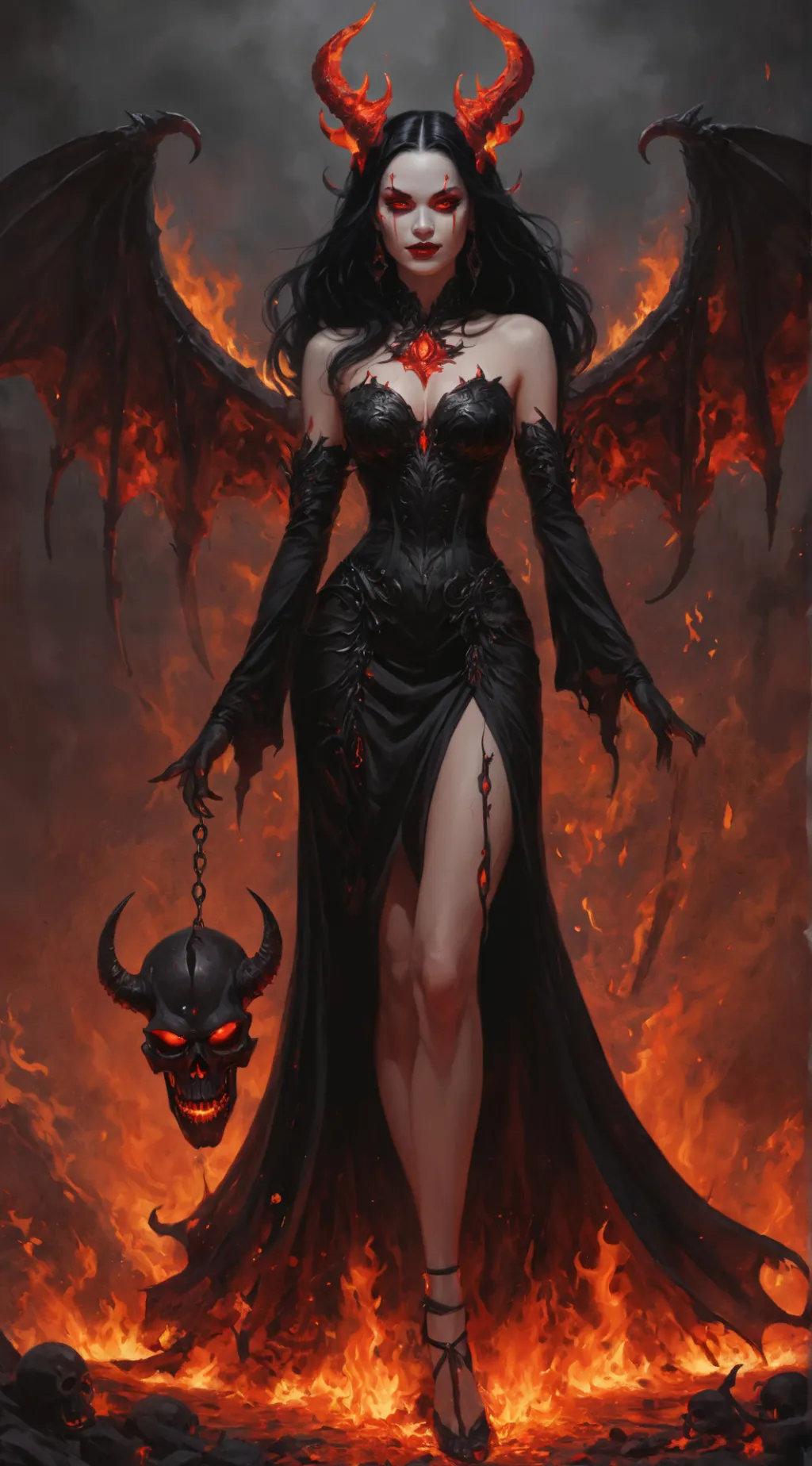 ai character: Lilithara background