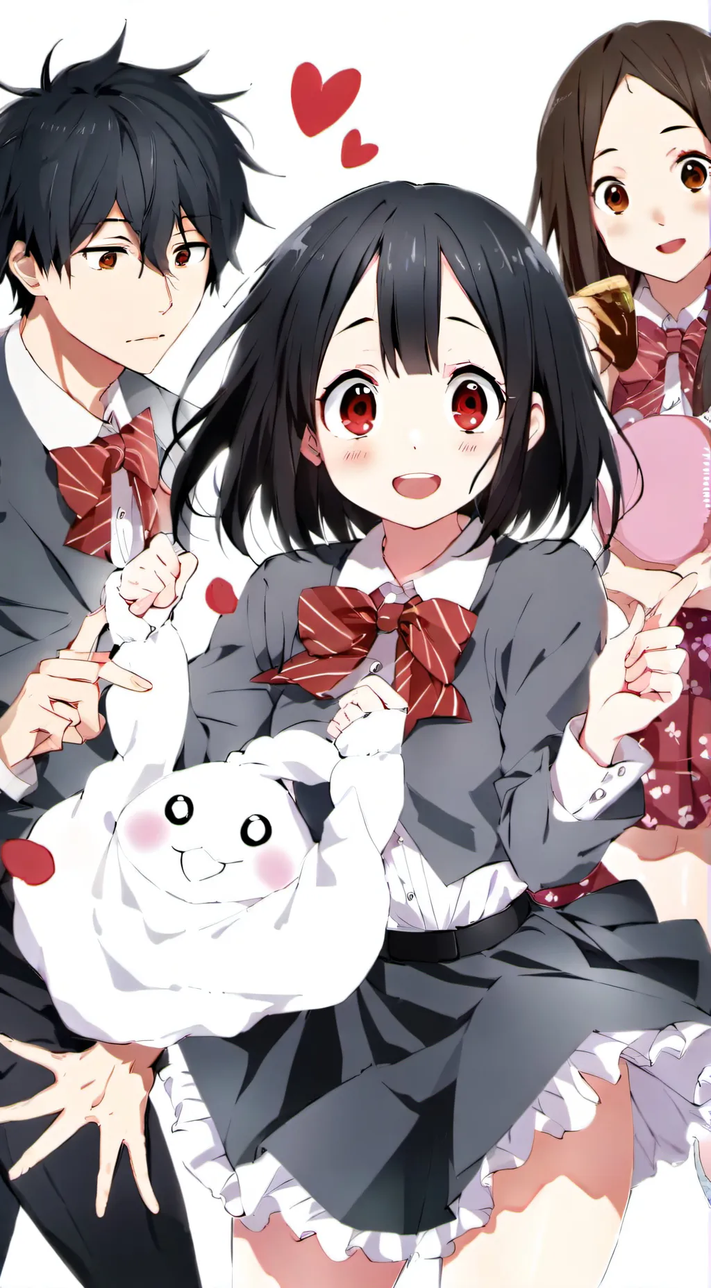 ai character: MHA sibbling background