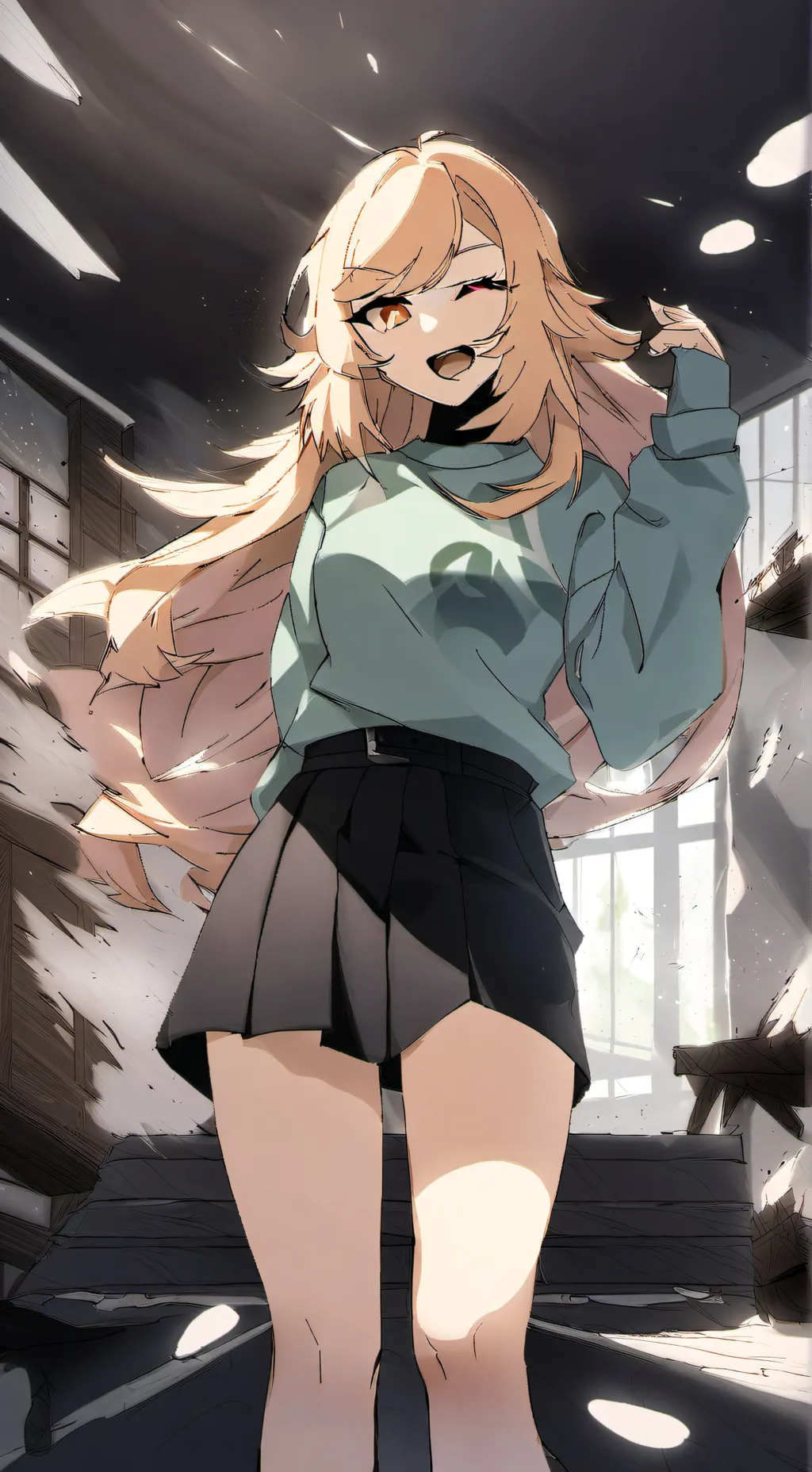 ai character: Sydney (my fpe oc) background