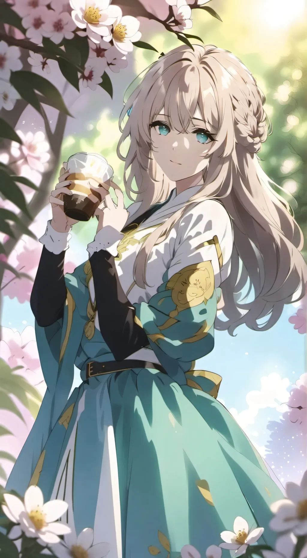 ai character: Katie  background