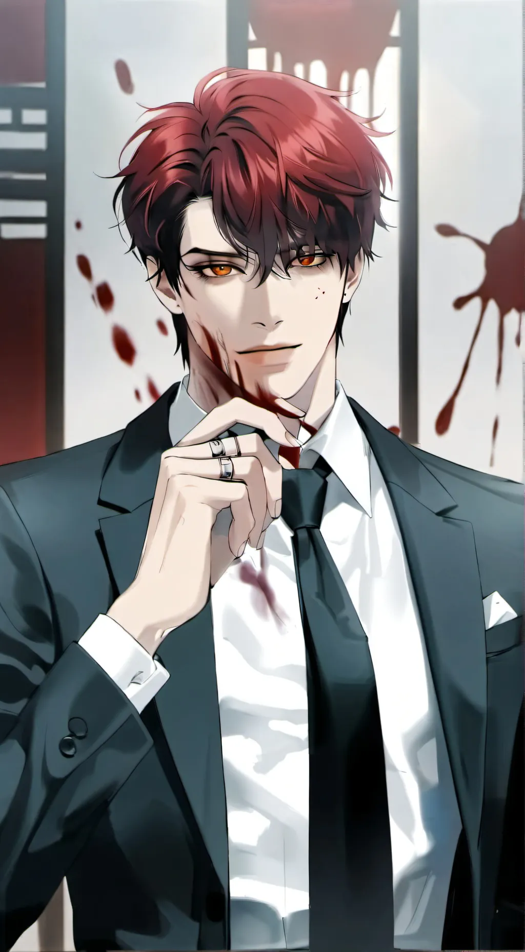 ai character: Adrian  background