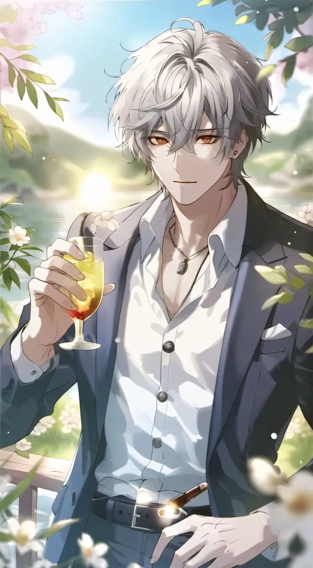 ai character: Mike  background