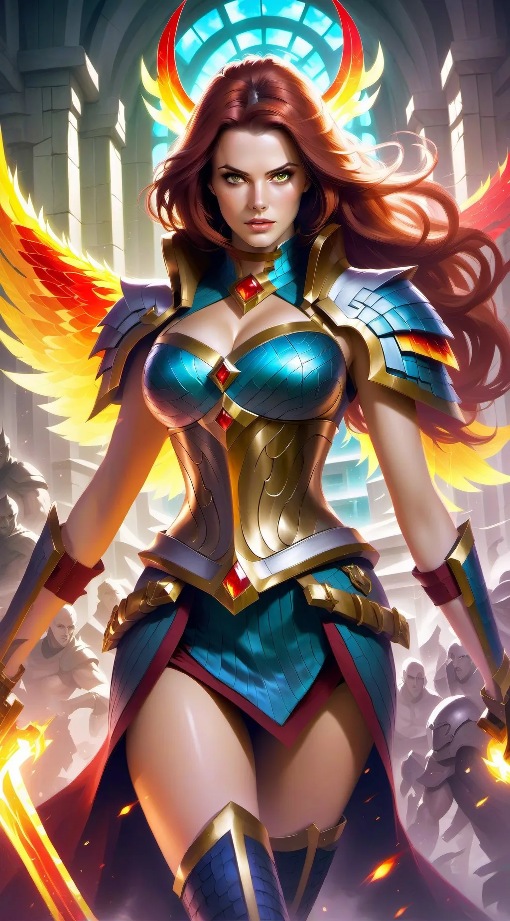 ai character: lunar background