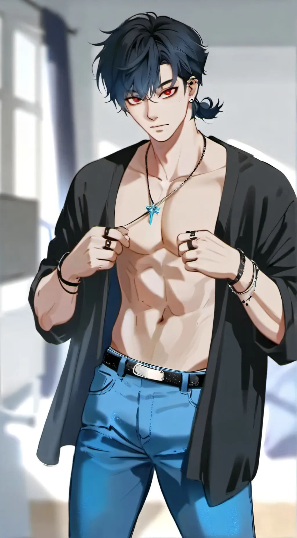 ai character: levi background