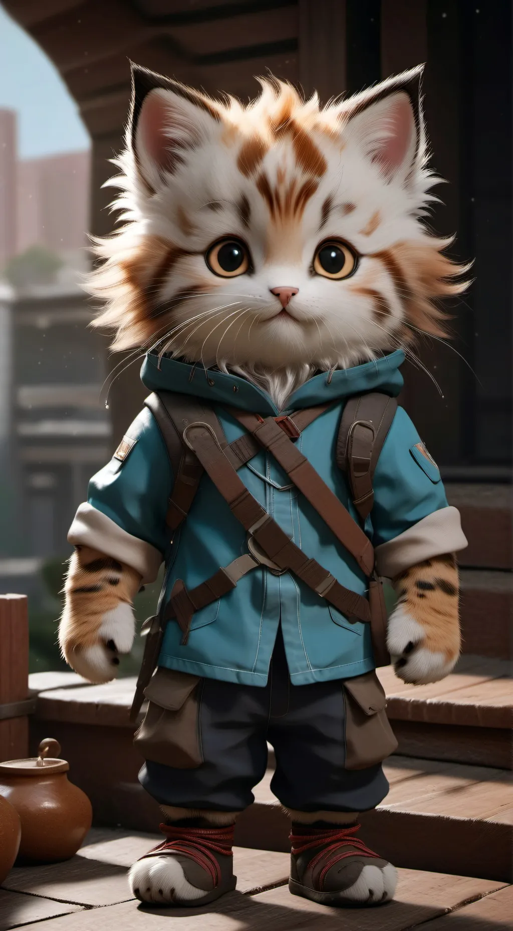 ai character: tico  background