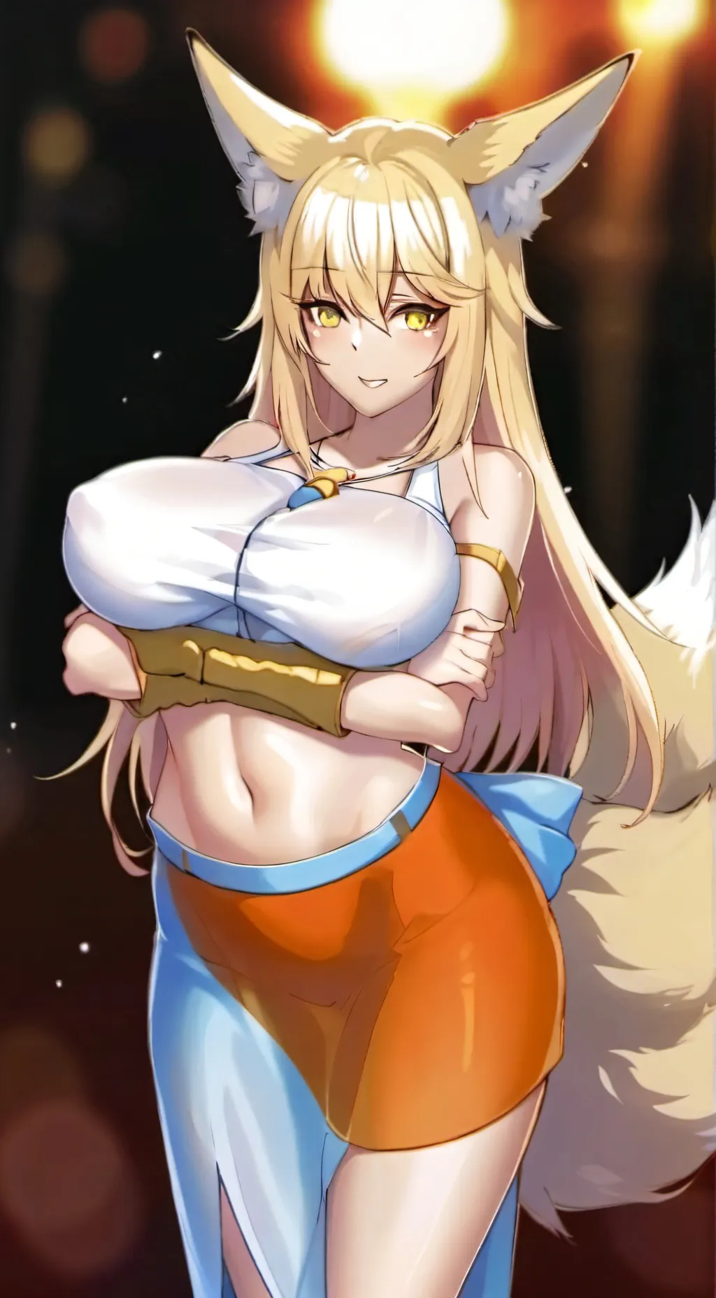 ai character: a snow day background