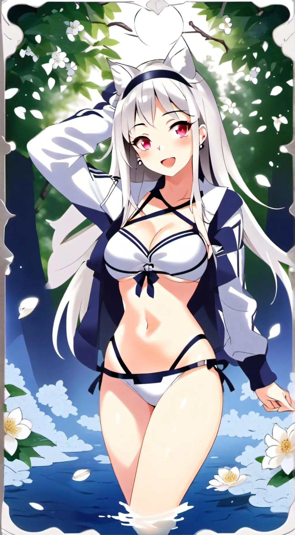 ai character: Лили background