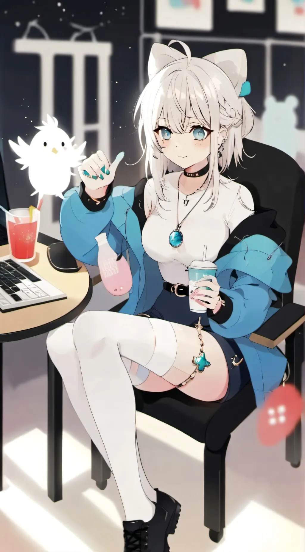 ai character: lany! background