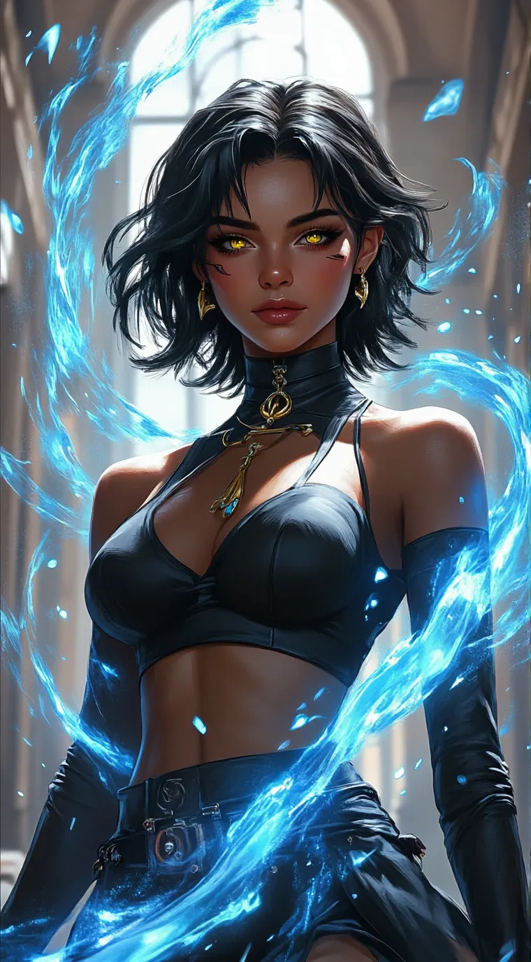 ai character: amelie background