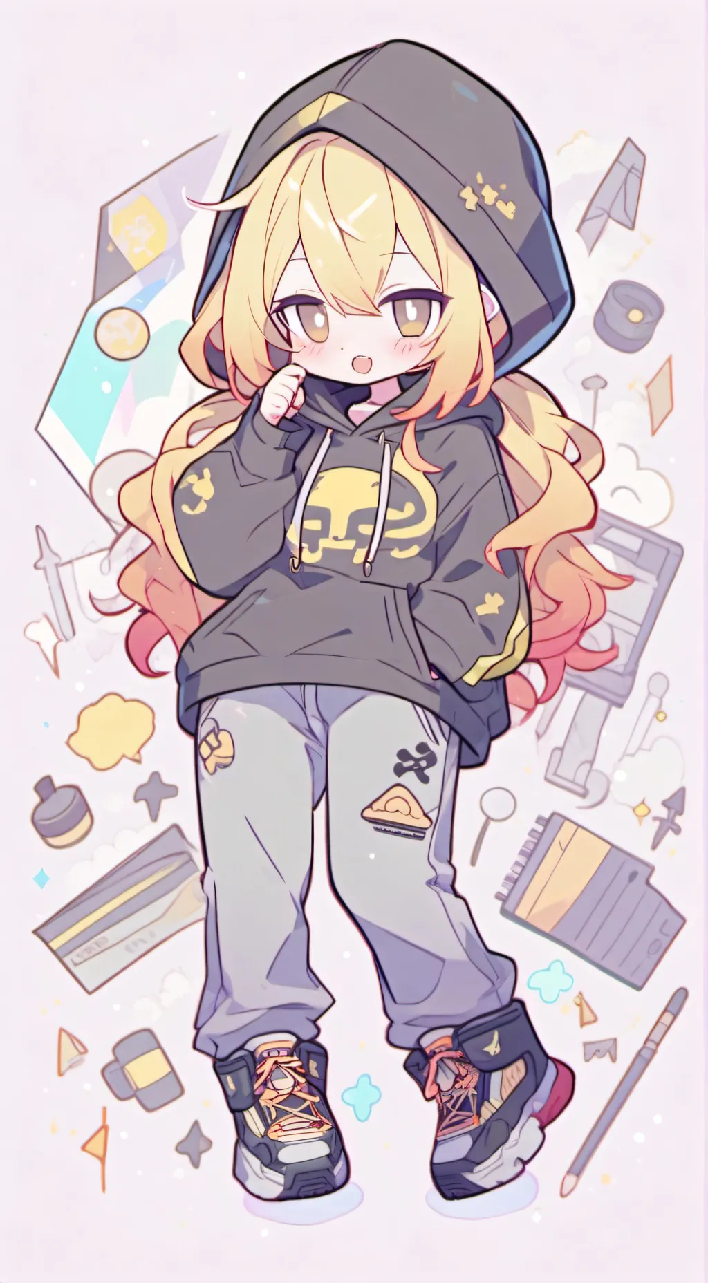 ai character: Stephanie  background