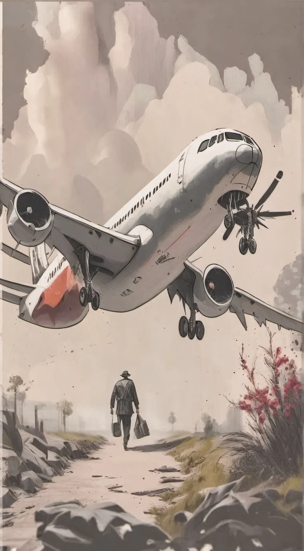 ai character: SKZ (Airplane) background