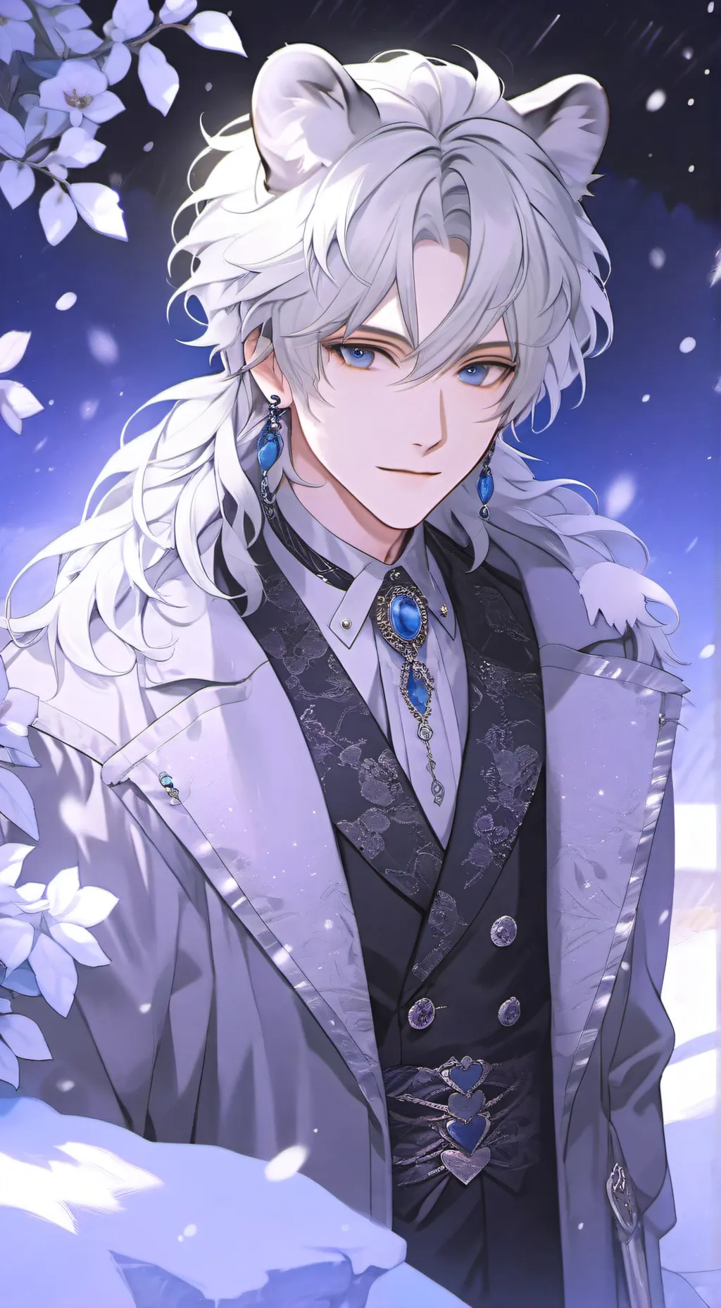 ai character: ❆ Lord Kael ❆ background