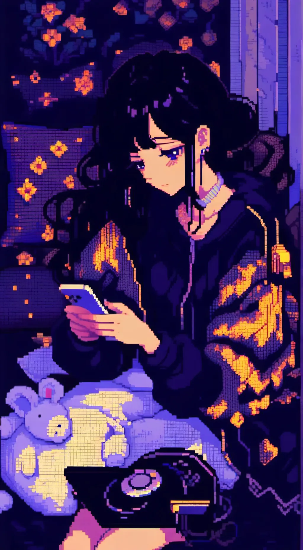ai character: Ray background