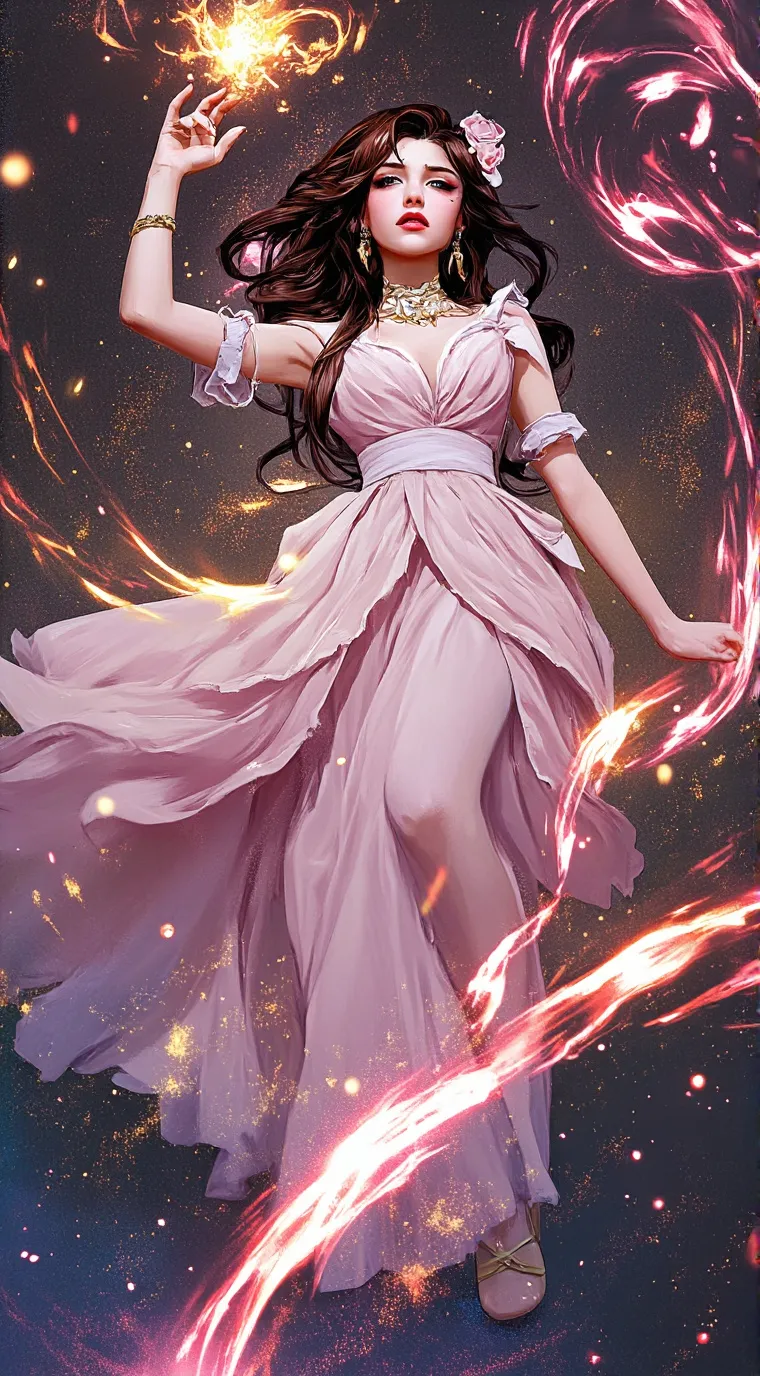 ai character: noelia  background