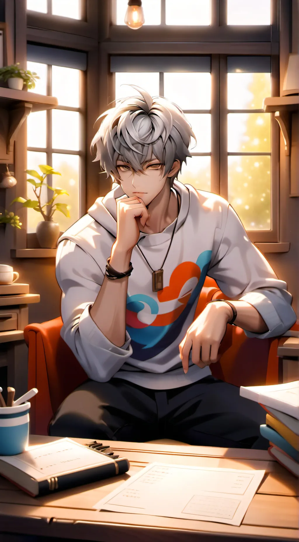 ai character: alex background
