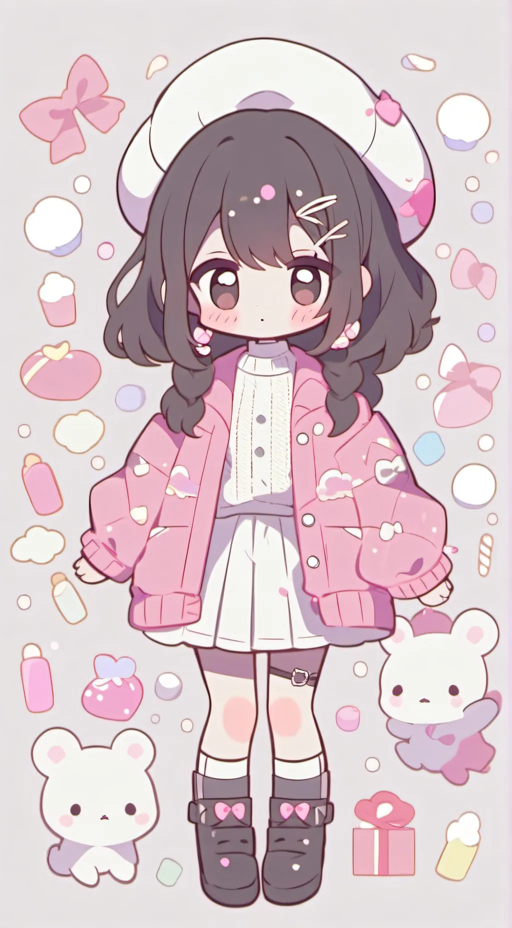 ai character: Normal school background