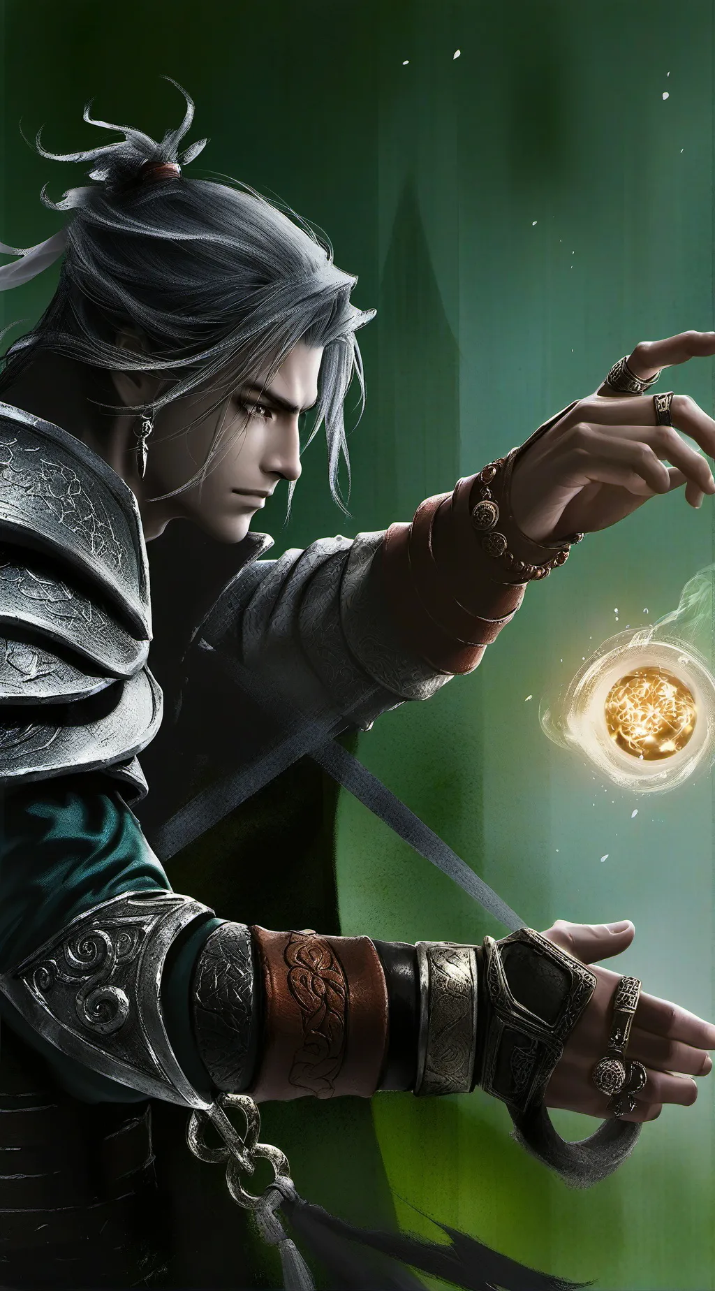 ai character: Liam scotch  background