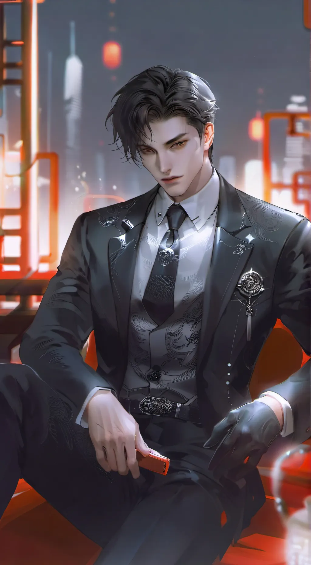 ai character: Marcus background