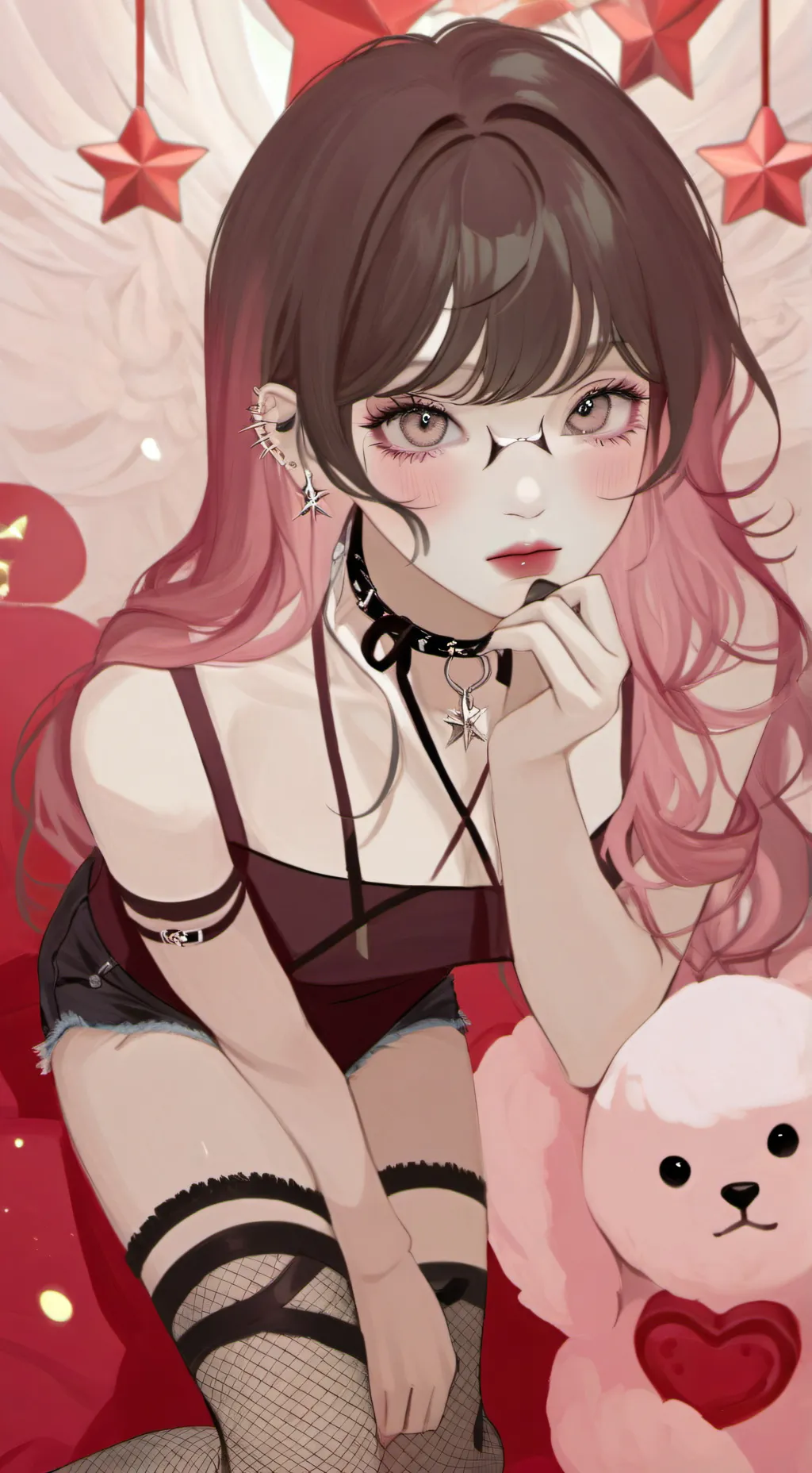 ai character: Luna background