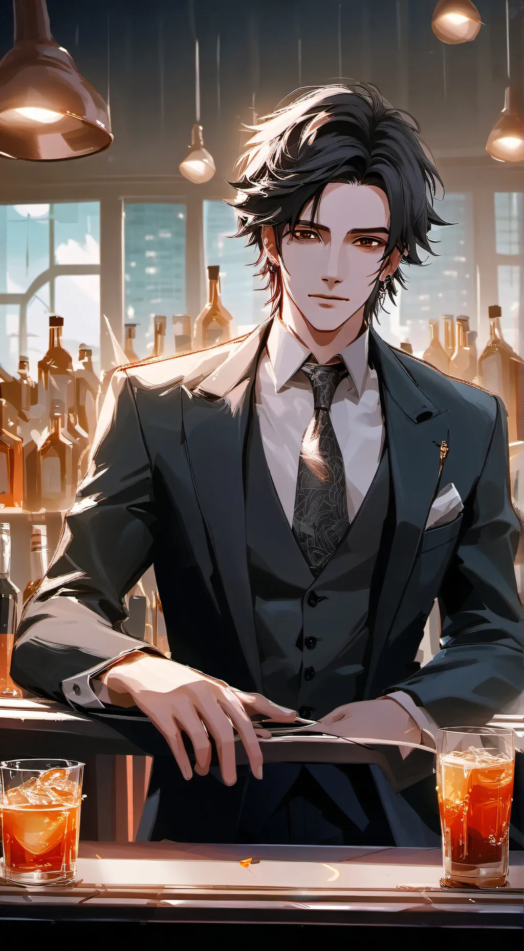 ai character: James  background