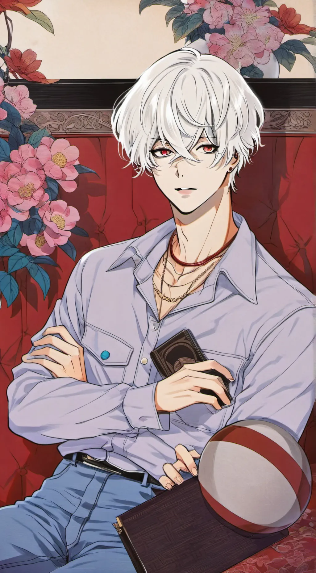 ai character: Justin background