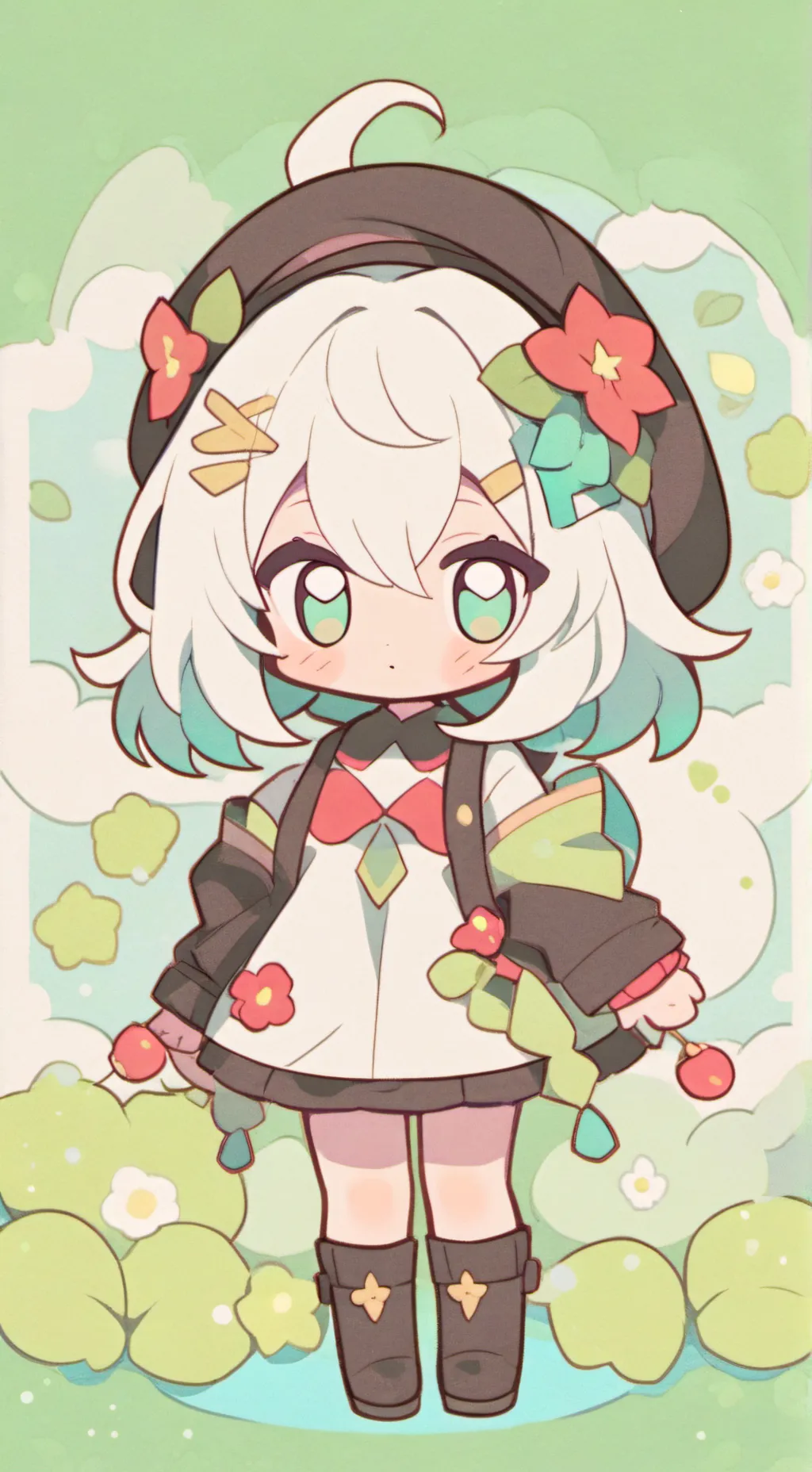 ai character: Radiosilence background