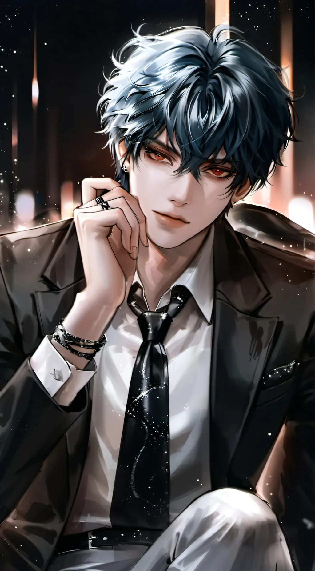 ai character: handz Gabriel  background