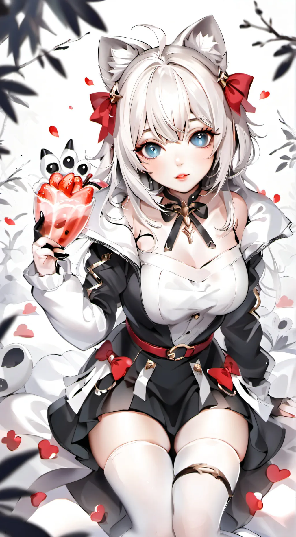 ai character: school+your gf background