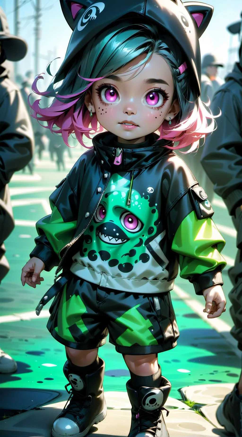 ai character: mha background