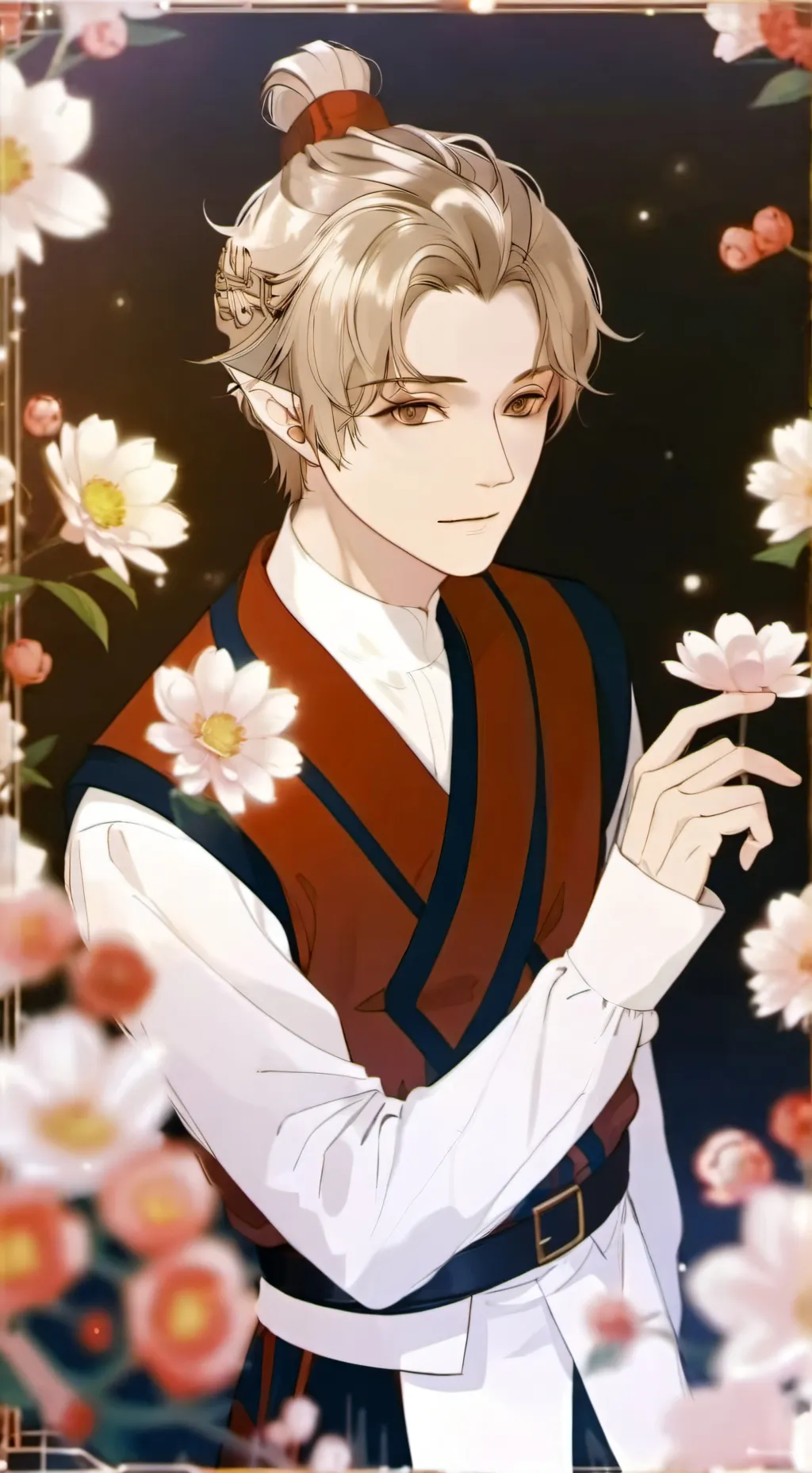 ai character: Story elf background