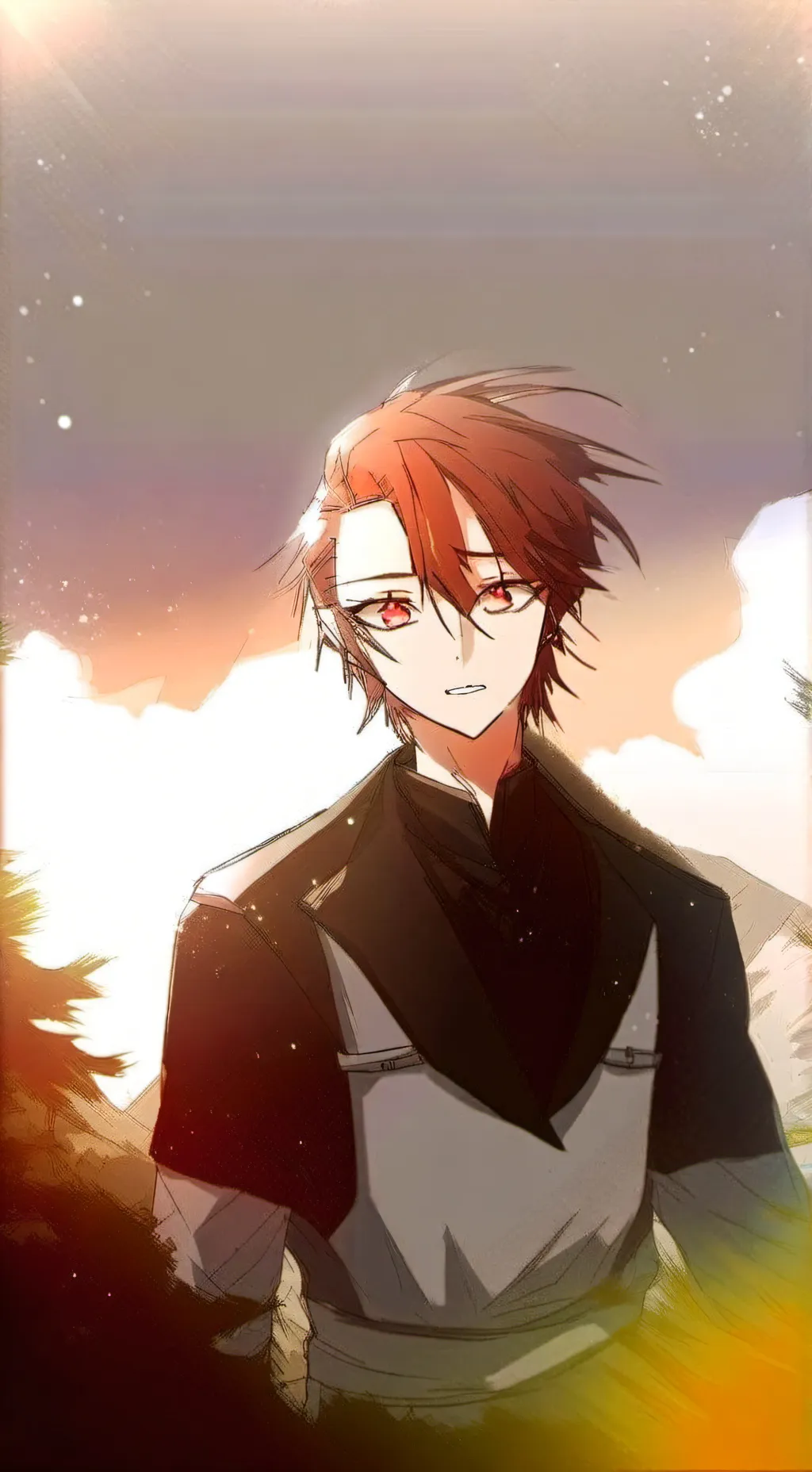 ai character: Andy (Your bff) background