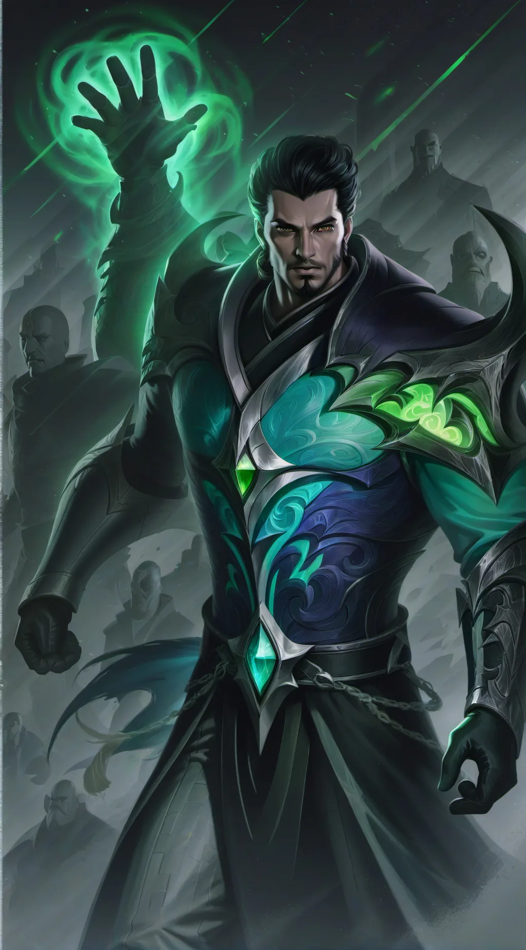 ai character: Yandere William  background